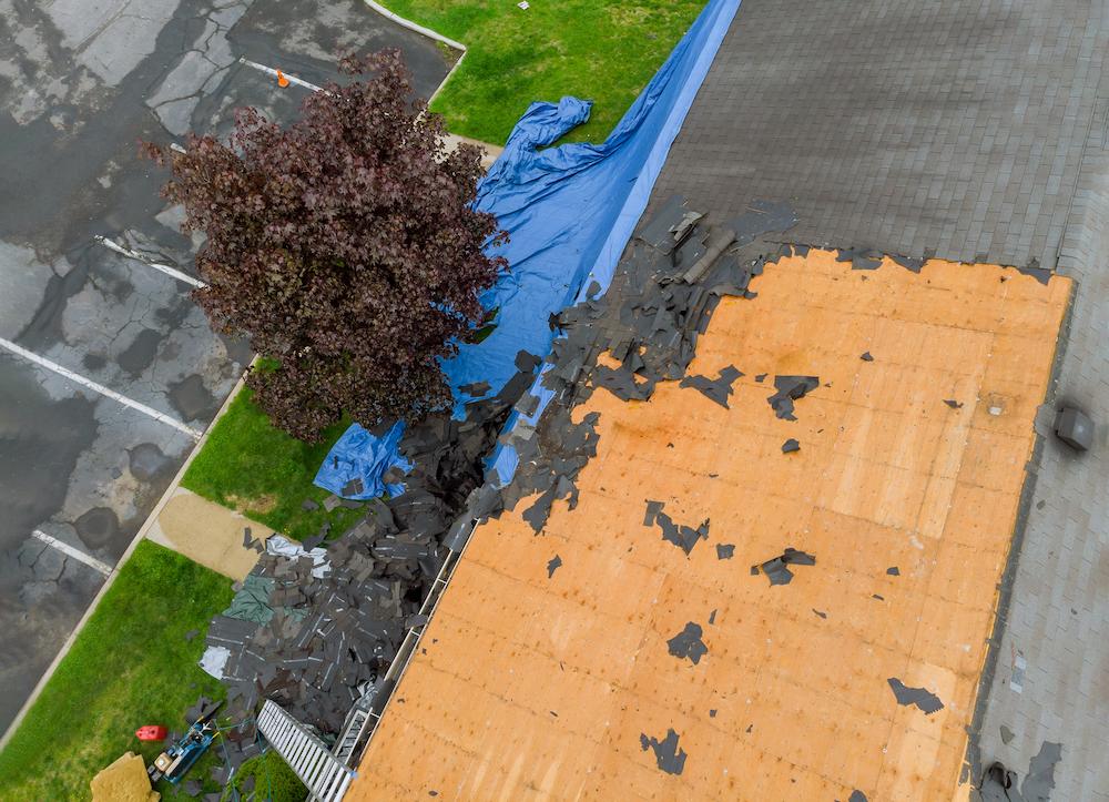 Prevent major issues with Westfield Roof Repair image shows roofing project