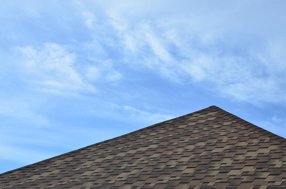 Noblesville Roofing services help protect your home image shows top of roof