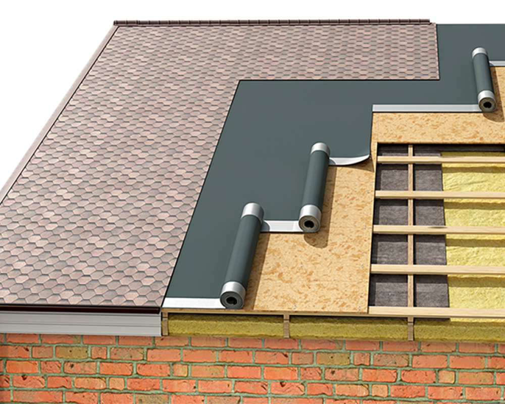 layers ofresidental roof